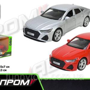 Машина мет. АВТОПРОМ арт. 4358 (96шт/2) 1:43 Audi RS7, відчиняються двері, короб.  14*6*7см