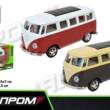 Машина мет. АВТОПРОМ арт. 4387 (96шт/2) 2 кольори 1:38 Volkswagen T1,відкр.двері,короб. 14,5*6,5*7см