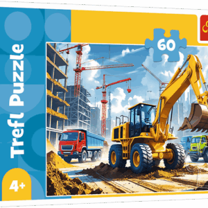 74069 Trefl Пазли "60" Екскаватор-навантажувач трактор