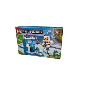 КОНСТРУКТОР MINECRAFT MG1201 (36-49 ДЕТАЛЕЙ) 16 ШТ БЛОК