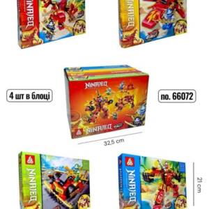 КОНСТРУКТОР NINJAGO 66072 (224 ДЕТАЛІ)