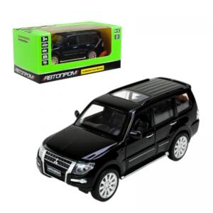 Машина мет. АВТОПРОМ арт. 68463B (48шт/2) 1:33 "Mitsubishi Pajero 4WD Turbo", капот,багажник,батар, світ., звук, відкр.двері, короб.18 * 9 * 8 см
