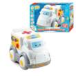 Машинка музична 65747 (48) "WToys", ОЗВУЧУВАННЯ УКРАЇНСЬКОЮ МОВОЮ, "Швидка допомога", світло, мелодії, пісні, інерція, в коробці