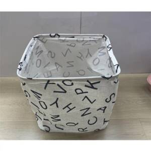 Кошик для зберігання білизни/одягу/іграшок "ABCD" складаний 32*32см R32364 (100шт)