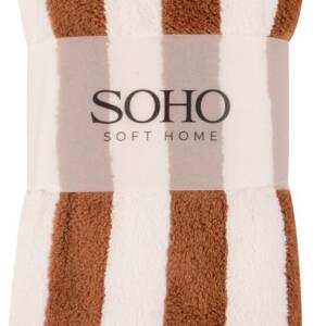 Текстиль банний SOHO Рушник 50*70 см, мікроф. Stripe Cofee