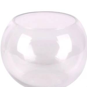 Ваза скляна "Round" 20см R35667-20 (24шт)