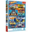 Пазли - 2в1 70 елм. - 34442 "Hot Wheels" Trefl  5900511344424
