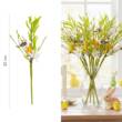 Великодня декоративна гілочка "Пташка і крашанка", 33 см