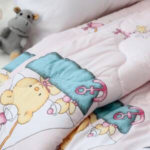 Ковдра дитяча "ТЕП LITTLE FRIENDS " 105*140 см (250г/м2) (Pink Sailor)