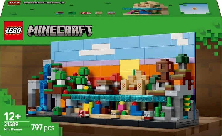 55984 LEGO Minecraft Конструктор Мінібіоми