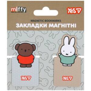 Закладки магнітні Yes "Miffy", висікання, 2 шт