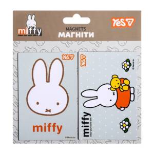 Магніти Yes "Miffy", 6х9 см, 2 шт