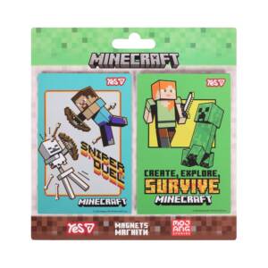 Магніти Yes "Minecraft.Sniper duel", 6х9 см, 2 шт