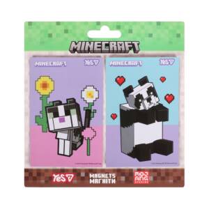 Магніти Yes "Minecraft.Spring Animals", 6х9 см, 2 шт