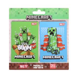 Магніти Yes "Minecraft", 6х9 см, 2 шт