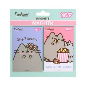 Магніти Yes "Pusheen", 6х9 см, 2 шт