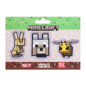 Магніти фігурні Yes "Minecraft.Spring Animals", 3 шт