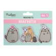 Магніти фігурні Yes "Pusheen", 3 шт