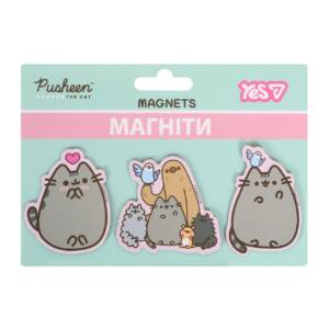 Магніти фігурні Yes "Pusheen", 3 шт