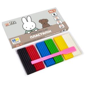 Пластилін Yes, 6 кол., 120г "Miffy"
