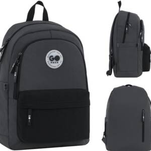 Рюкзак GoPack Education Teens 141L чорний, сірий
