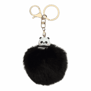 Брелок PomPom Panda, хутро