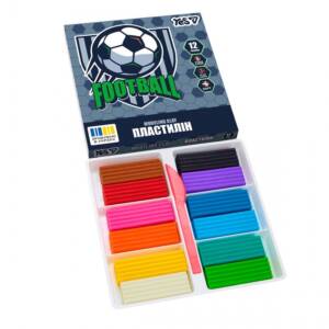 Пластилін Yes, 12 кол., 240г "Football"