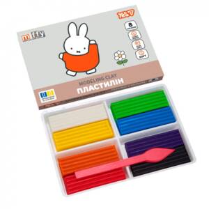 Пластилін Yes, 8 кол., 160г "Miffy"