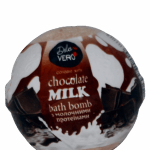 Dolce Vero бомба д/ванн з протеїнами молока "CHOCOLATE MILK" 75г., молочний шоколад