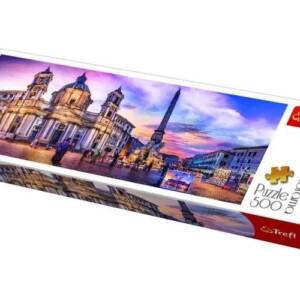 95016 Trefl Пазли "500" Panorama: Пьяцца Навона, Рим