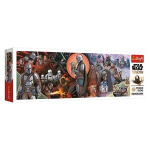 90523 Trefl Пазли "1000 Panorama" Lucasfilm Star Wars The Mandalorian Пригоди Мандалорця