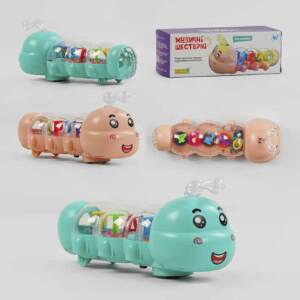 Музична комашка 62086 (96) "WToys", ОЗВУЧУВАННЯ УКРАЇНСЬКОЮ МОВОЮ, шестерні, пісня, підсвічування, автоматичний рух, в коробці