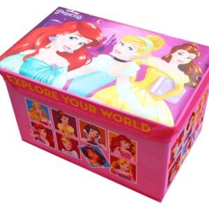 Кошик-скринька для іграшок  Princess арт. D-3530 (12шт)  пакет. 40*25*25см