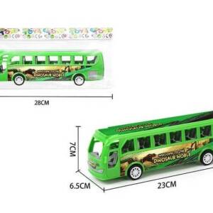 Автобус TMX 88-2 B (360/2) 23х6,5х7 см, інерція, в пакеті