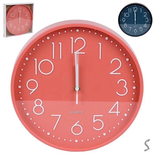 Годинник настінний кварцевий d30см (без батарейок 1шт*AAA) R37963 (30шт)