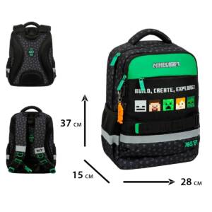 Рюкзак шкільний Yes S-52S Ergo Minecraft Reality