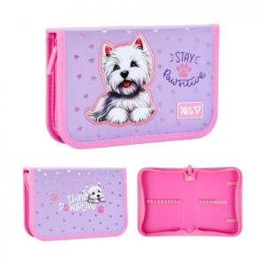 Пенал твердий Yes одинарний без клапана HP-02 Pawesome