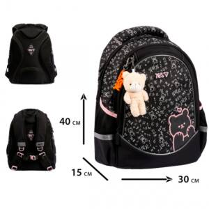 Рюкзак шкільний Yes S-116М Bear Rules