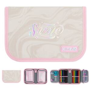 Пенал Kite 1 від., 2 відв., з наповненням 622H Dazzling