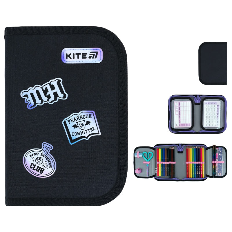 Пенал Kite 1 від., 2 відв., з наповненням 622H MH