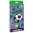 Олівці кольорові Yes "Football" 12 кол.
