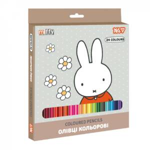 Олівці кольорові Yes "Miffy" 24 кол.