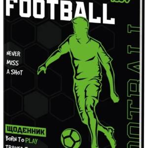 Щоденник шкільний Yes Football Profi інтегральний, A5, 40 аркушів