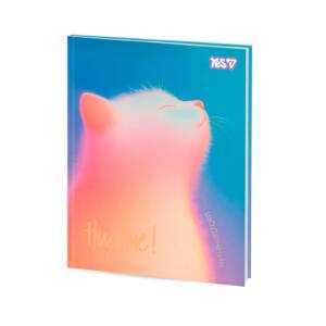 Щоденник шкільний Yes Gradient Cat інтегральний, A5, 40 аркушів