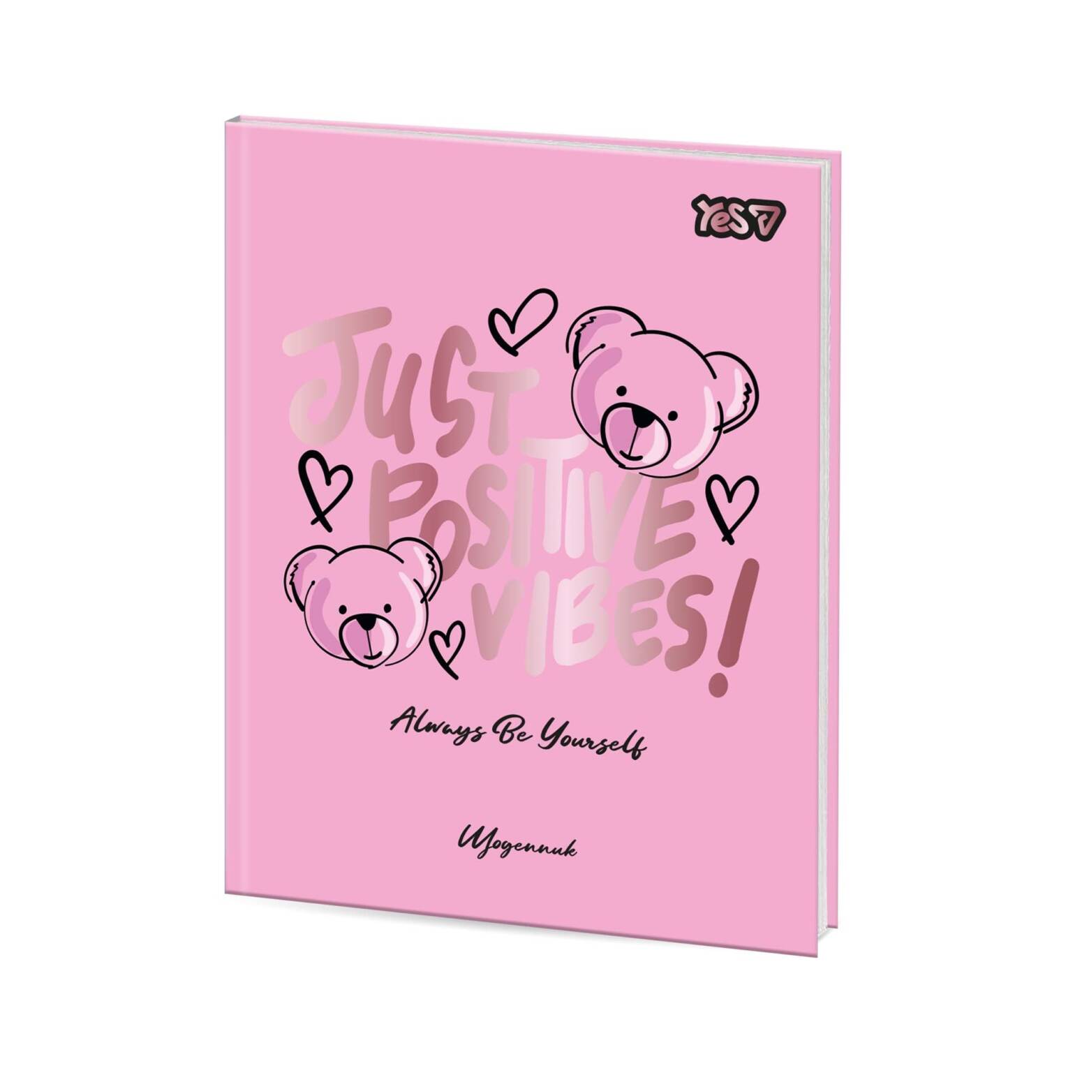 Щоденник шкільний Yes Teddy Vibes інтегральний, A5, 40 аркушів